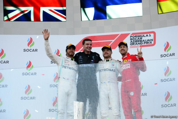 Formula 1 Azərbaycan Qran Prisinin qalibi 